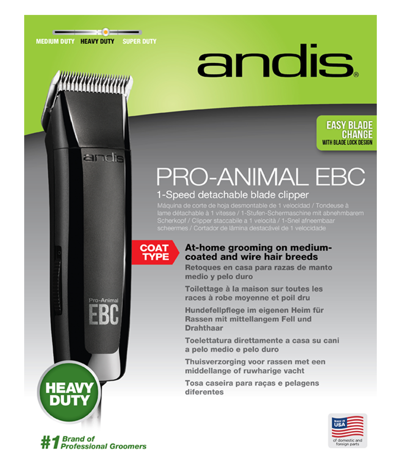 Andis ProAnimal EBC (Easy Blade Change) Detachable Blade Clipper