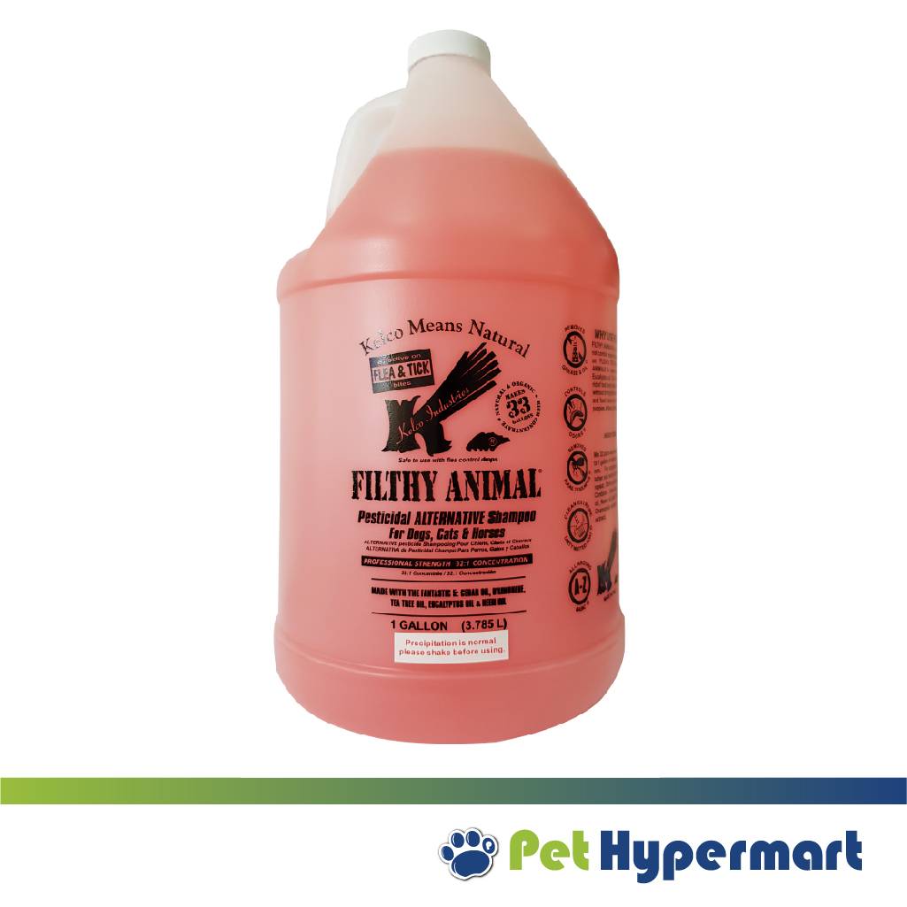 Kelco Pet Shampoo Organic Shampoo 1 Gallon (3.7 L)
