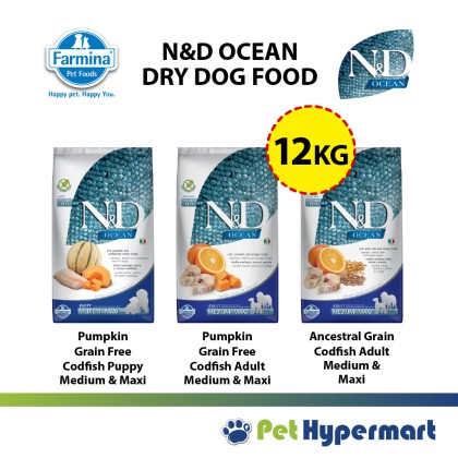 Farmina Natural & Delicious N&D Ocean Grain Free | Ancestral Grain Dog Mini Food 2.5kg