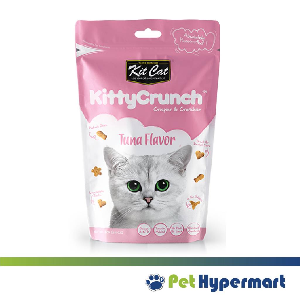 Kit Cat Breath Bites / Kitty Crunch Cat Treats 60g