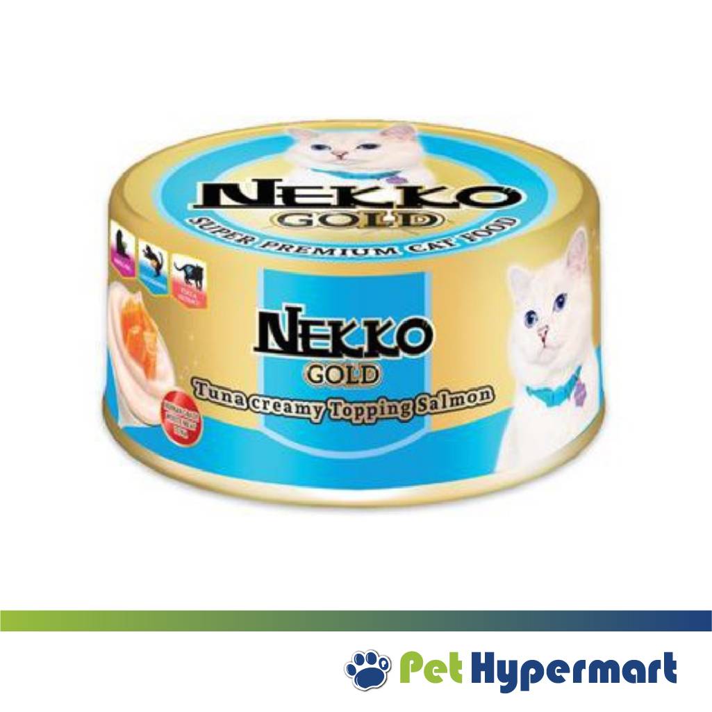 Nekko Gold Cat Canned Food 85g (Makanan Kucing Tin Import)
