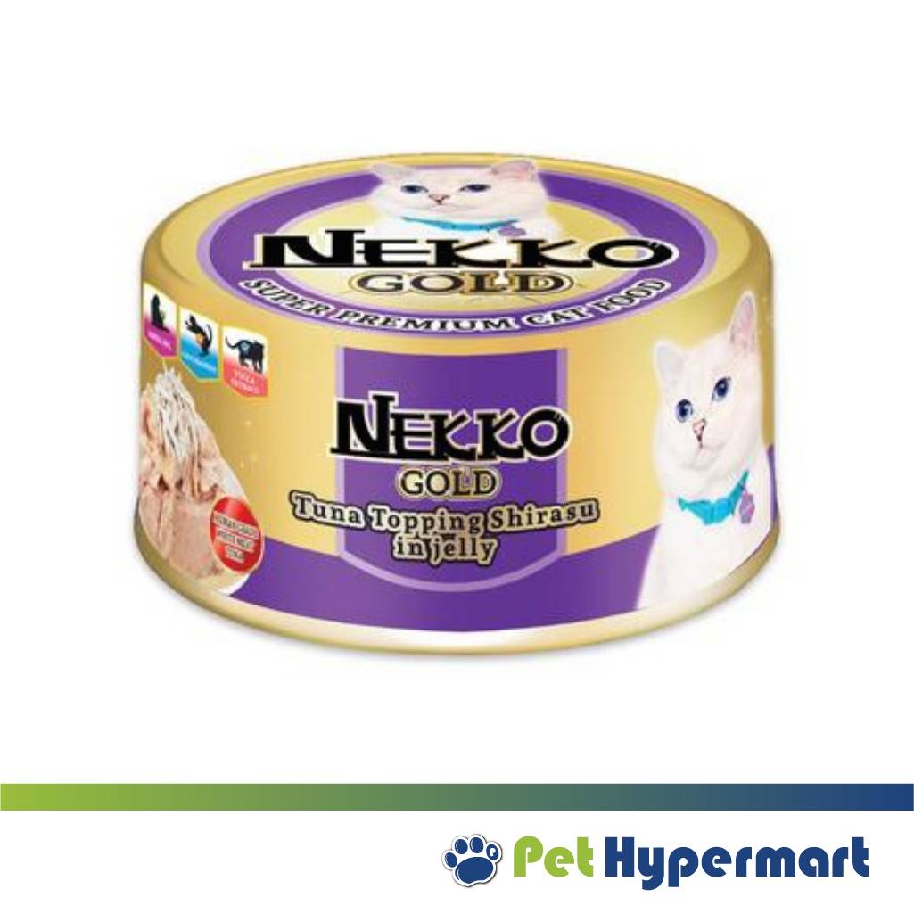 Nekko Gold Cat Canned Food 85g (Makanan Kucing Tin Import)