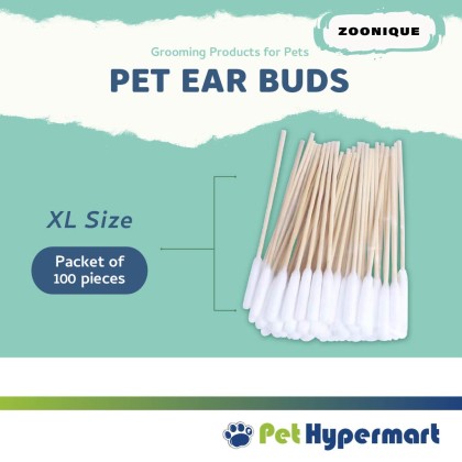 Zoonique Grooming Pet Ear Clean 100 ml / Pet Ear Buds