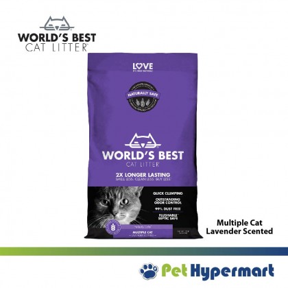 World's Best Cat Litter 6.35 kgs / 14 lbs (Premium Cat Litter)