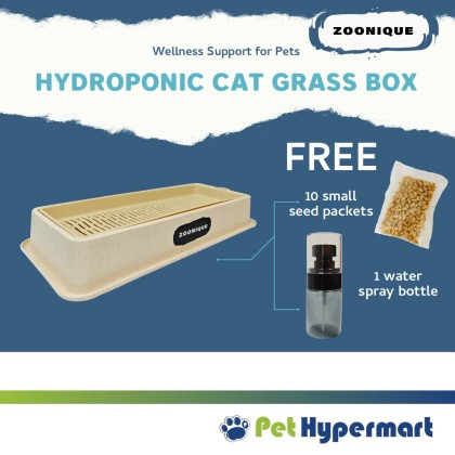 Zoonique Hydroponic Cat Grass Box