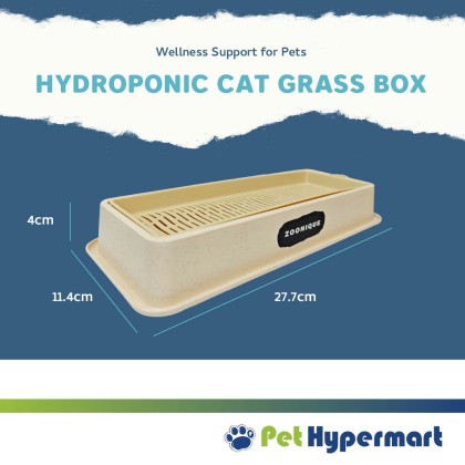 Zoonique Hydroponic Cat Grass Box