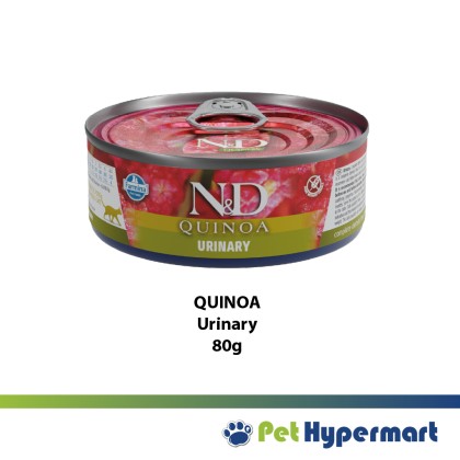 Farmina N&D Quinoa Skin & Coat / Urinary Cat Wet Food 80g (Makanan Basah Kucing)