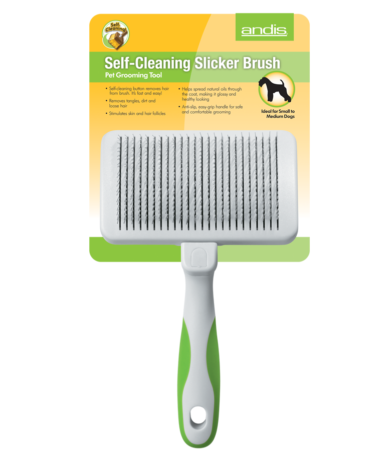 Andis Self Cleaning Slicker Brush
