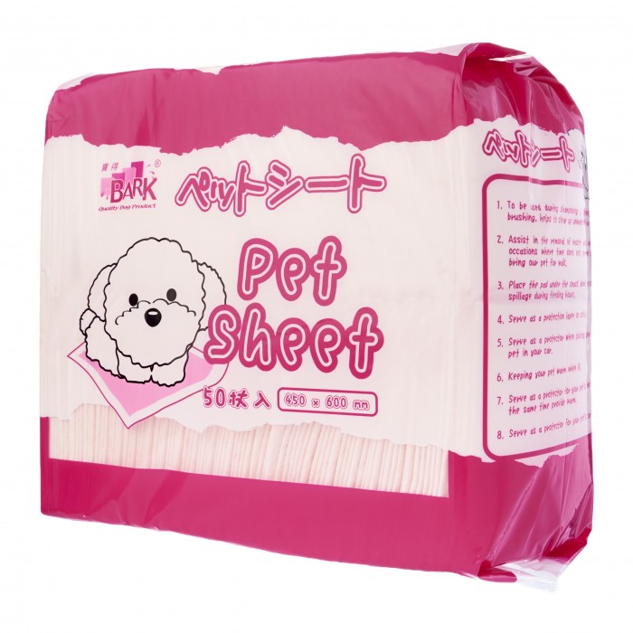 Bark Pet Sheet 45cm x 60cm 50pcs