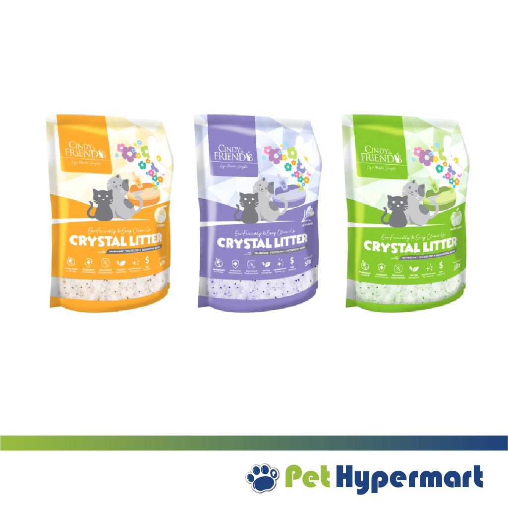 Cindy and Friends Crystal Litter 5L