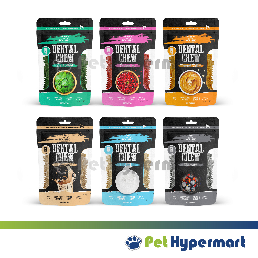 Absolute Holistic Dental Chew 2.5" Value Pack 18 pieces