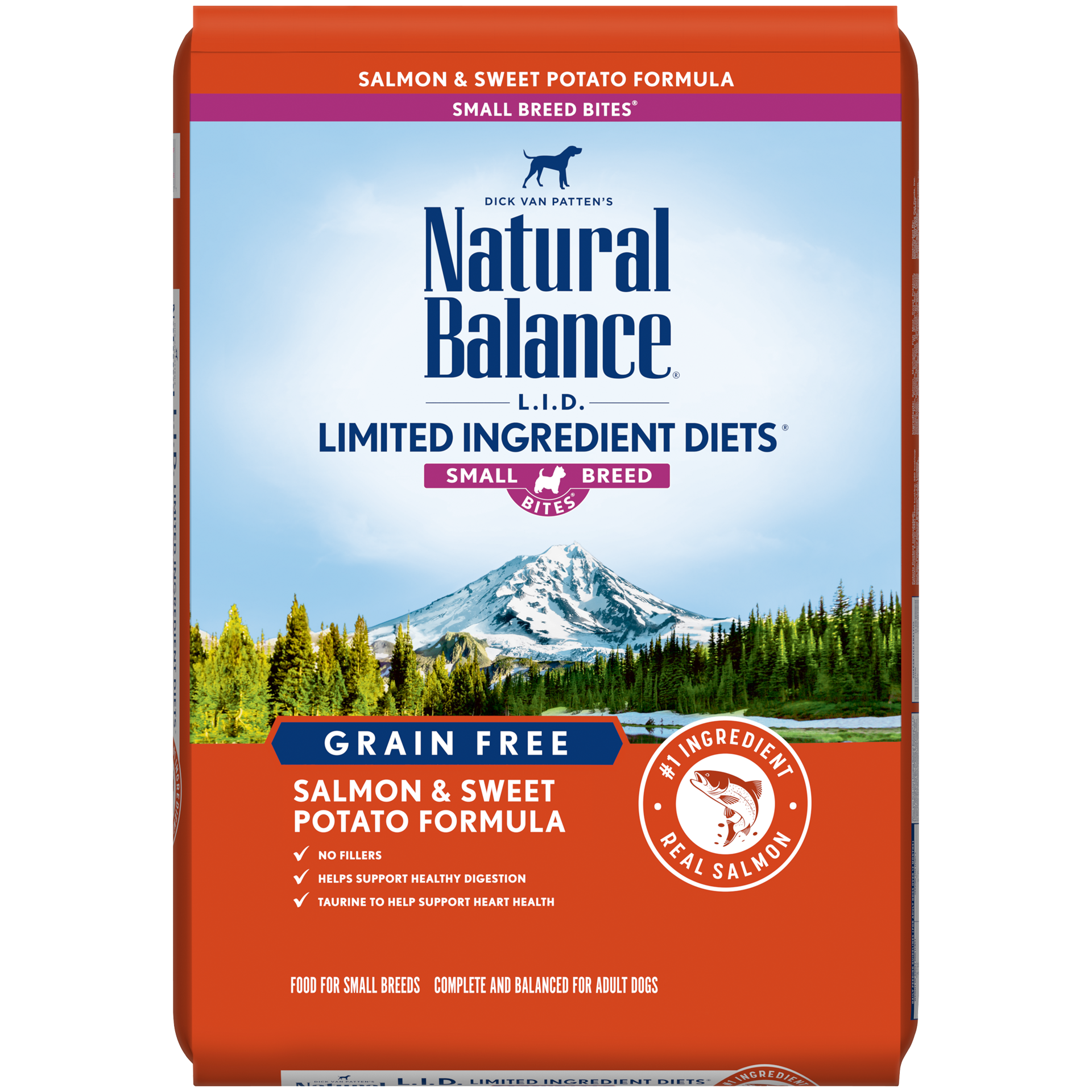 Natural Balance L.I.D. Salmon & Sweet Potato Small Bites ...